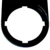 Label holder, with sign, “FAULT”, 216498