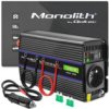 Qoltec Przetwornica Napięcia Monolith 1200 Ms Wave 12V Na 230V 600/1200W Usb