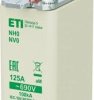 Wkładka bezpiecznikowa NH0 125A aM 690V 004112135 /3szt./