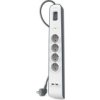Belkin 2M, 4-Portowa Listwa + 2X Usb-A 2.4A, 525J