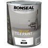 Ronseal 37683 One Coat Tile Paint White Satin 750ml