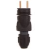 HELMO Wtyczka przenośna gumowa 2P+Z 16A IP55 50444 /10 szt./