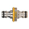 Hozelock 2044P0000 2044 Pro Metal Double Male Connector 12.5mm (1/2in)