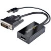 StarTech.com DVI2DP2 DVI to DisplayPort Adapter - USB Power - 1920 x 1200 - DVI