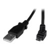 StarTech.com USBAUB2MD StarTech.com 2m Micro USB Cable - A to Down Angle Micro B