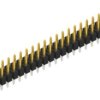 Pin header, 44 pole, pitch 2.54 mm, straight, black, 10054970