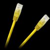 Patchcord kabel UTP 8c wtyk-wtyk 0,5m CCA żółty cat.6e