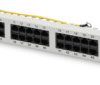 ISDN patch panel, LSA, (W x H x D) 482 x 44 x 109 mm, gray, DN-91350-1
