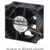 Wentylator osiowy 12 V DC DC 80 x 80 x 38mm 10.8W 135.9m³/h 49dB(A) 900mA