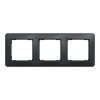 Ramka 3-krotna, czarny antracyt, Sedna Design SDD314803