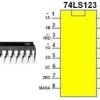 Układ cyfrowy 74LS123