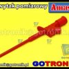 Chwytak pomiarowy czerwony