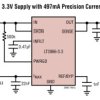 45V V, 500mA Low Noise, Linear Regulator with Programmable Current Limit and Active Output Discharge