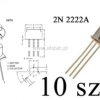 Tranzystor NPN; 40V; 0,8A; 0,5W; TO18; 10szt
