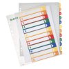 Leitz 12940000 Index A4 Maxi Printable 1-12 Polypropylene Multicolour 12 Part