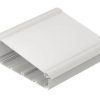 ABS/aluminum enclosure kit, (L x W x H) 232.6 x 250 x 86.2 mm, nature/black (RAL 9005), IP65, 92385250.HMT1