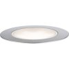 Paulmann 93953 Plug & Shine LED Outdoor Recessed Light 2W Warm White Silver