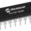 Mikrokontroler Microchip PIC16 PDIP 14-pinowy Montaż na płytce drukowanej PIC16 28 KB 8bit 64MHz Flash