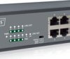 Ethernet switch, unmanaged, 8 ports, 100 Mbit/s, DN-95323-1