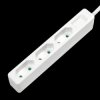 LPS229 Socket outlet 3-way, slim, 1.5m, white