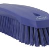 Szczotka do szorowania, dł. włosia: 36mm, Twardy, Fioletowy, Poliester, zastosowanie: Uniwersalny środek czyszczący,