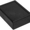 ABS enclosure, (L x W x H) 108.25 x 78.25 x 31.9 mm, black, 4U32110803000