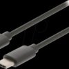 CCGB60700BK10 USB 2.0 Cable, male Typ C > male Typ C, 1 m, black