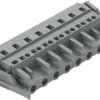 Socket header, 8 pole, pitch 7.5 mm, angled, gray, 231-208/037-000