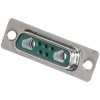 Molex 1731070060 D-sub Plug 7 Pins Gold Plating Green Insulator