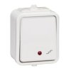 CEDAR Wyłącznik schodowy podświetlany IP44 biały WNT600CS01 SCHNEIDER ELECTRIC