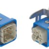 Harting 10360040012 Zestaw złączy męskich Łączna ilość styków: 4 + PE 1 szt.