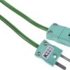 Kabel termopary/przewód przedłużający K dł. 10m 7/0,2mm -10 → +105 °C PVC 2-żyłowy Nieekranowany