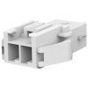 Socket housing, 2 pole, pitch 3.96 mm, straight, natural, 177906-1