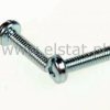 Śruba M2,5x10mm (+) podkładka + nakrętka ( zestaw