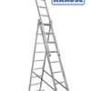 Krause Corda Drabina aluminiowa 3x9 030399