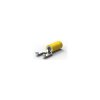 TE 324172 Plasti-grip Terminal Spade Flanged M4 Stud Tin 12-10AWG Yellow