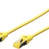 Kabel krosowy DIGITUS Professional CAT 6A S-FTP LSZH AWG 26/7 skrętka 2m dł. Żółty