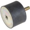 Mocowanie antywstrząsowe, M12, Ø 75mm, materiał: Guma naturalna 45Shore A, RS PRO