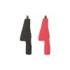 Testboy 97324000 Alligator Clip Set Black/Red Crocodile Clips