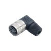 Binder 09-0154-70-08 Female 4-6mm Angled Cable Mnt 8 Pin with Solder Termination