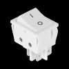 16A 250V 4-pin DPST ON-OFF Rocker Switch RS606B, White