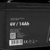 AGM34 AGM battery, 6 V, 14 Ah