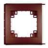 Ramka zewnętrzna do łączników IP44 brązowy metalik 9FRH
