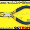Szczypce płaskie proste długość L=125mm