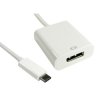 TruConnect 16-1738 15cm USB Type C M Display Port F White
