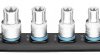 Hazet 900E-SR/8 TORX zewnętrzny Listwa wtykowa 8 szt. Kwadrat, 1/2