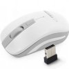 MYSZ BEZPRZ. 2.4GHZ URANUS BIAŁO/SZARA