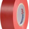 Insulation tape, 19 x 0.15 mm, PVC, red, 20 m, 710-00152