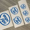 Intel Outside set of stickers