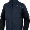 Bluza z siatki poliestrowej Softshell, z poliestru i elastanu, kolor Granatowo-czarny, rozmiar: XXL, NAGO2MNXX